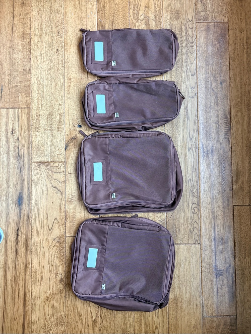 Beis Packing Cubes in Maple